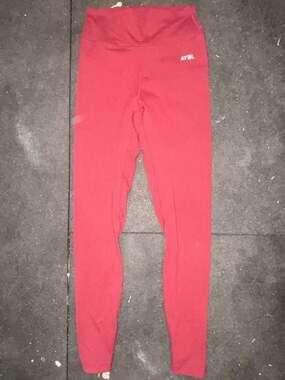 AYBL Core Seamless Leggings in Red, Size Small